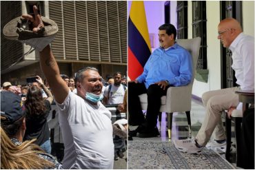 Gusticos revolucionarios: estos son los zapatotes Hugo Boss que Jorge Rodríguez presumió durante una reunión de Maduro con Gustavo Petro (+Detalles +Precio)