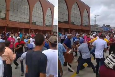 Seis periodistas y dos reporteros gráficos fueron agredidos en Bolívar por adeptos al alcalde oficialista de Caroní (+Video)