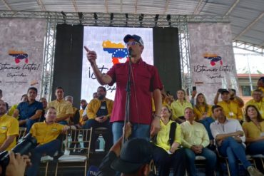 Capriles lanzó su candidatura para las primarias opositoras: si llega a la Presidencia mantendrá la salud y educación «gratuitas»