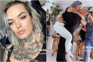 “Fue la mejor decisión que he tomado”: Mujer se casó con su expadrastro y el video se viralizó en TikTok