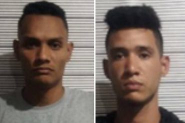 Dos policías de Aragua fueron detenidos por robar $4,500 a un comerciante