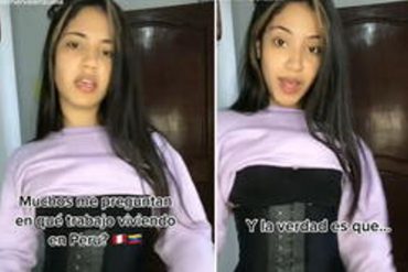 “La sinceridad ante todo”, “no hay que ser un genio para entender”: venezolana respondió en qué trabaja en Perú y tuvo inesperada respuesta (+Video)