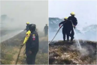 Incendio forestal casi consume campamento cristiano y dejó al menos 5 personas afectadas en el estado Apure