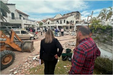 Fiscalía investiga explosión de casa en Anzoátegui, murió una mujer y el dueño fue acusado por corrupción