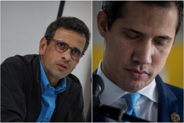 Capriles se solidariza con Guaidó tras persecución del gobierno: “Ningún venezolano debería ser presionado a abandonar su país”