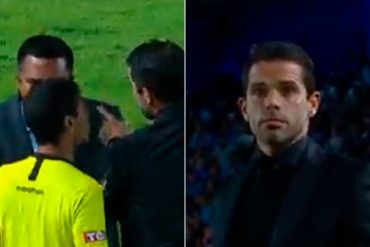 “¡No me toques!”: El acalorado altercado entre César Farías y Fernando Gago durante partido de Libertadores (+Video)