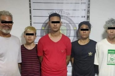 Detenidos cinco tiktokers en Zulia por usar uniformes de la policía para hacer parodias sobre sobornos