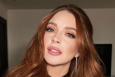 La actriz Lindsay Lohan anuncia que espera su primer bebé junto a su esposo Bader Shamas (+Foto)