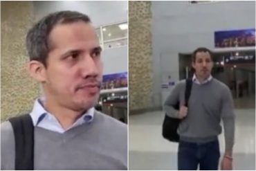 “La soledad del poder”: en redes comentan la reciente llegada de Guaidó a EEUU y la comparan cuando visitó el congreso de ese país (+Video)