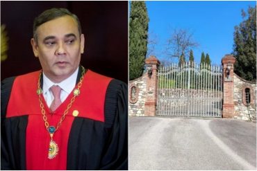 Confiscan en Italia una mansión de Maikel Moreno valorada en 6 millones de euros