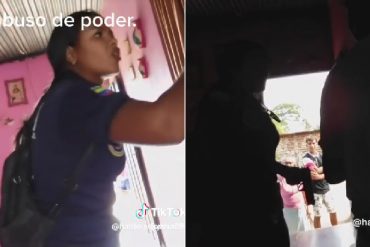 “No serás ni la primera ni última que mate”: supuesta PNB amenazó con pistola en mano a la amante de su esposo (+Video)