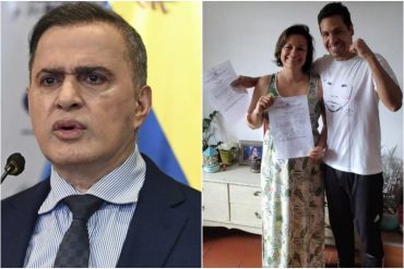 Tarek William Saab dijo que Alfredo Chirinos y Aryenis Torrealba no salieron en libertad por inocentes: “Fue por cumplimiento de pena”