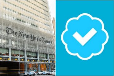 La razón por la que Twitter le quitó la insignia azul a la cuenta principal del New York Times