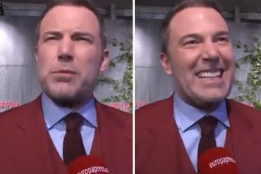 Ben Affleck se vuelve viral en redes por hablar español a toda prisa en una entrevista (+Videos)