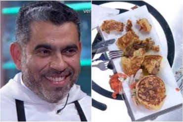 Sacerdote venezolano llenó de sabor al jurado de MasterChef España con unas deliciosas arepas (+Video)