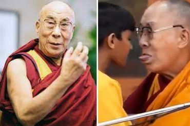 “A menudo, toma el pelo a quienes conoce de manera inocente y traviesa”: La “disculpa” del Dalai Lama por pedir a un niño que chupe su lengua