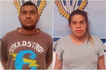 Pareja fue detenida en Táchira por golpear a un niño de 6 años con palos y cuchillo caliente