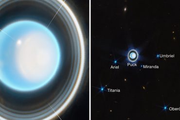 “Urano nunca se ha visto mejor”: Las impresionantes imágenes que publicó la NASA del séptimo planeta del Sistema Solar