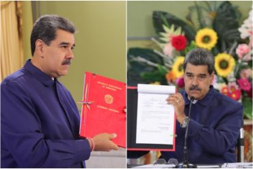 “Es un arma poderosa para combatir a las mafias, estamos dispuestos a ir a fondo”: Maduro firmó ley para “recuperar” bienes de la corrupción (+Video)