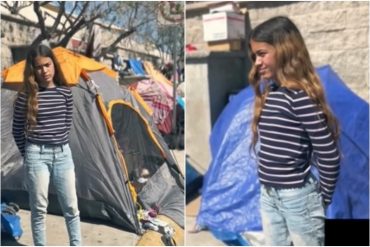 “EEUU tiene el poder de tumbar un sistema que está mal”: el mensaje a Biden de niña venezolana desde un campo de migrantes (+Video)