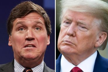 Trump está “conmocionado” por salida de Tucker Carlson, presentador de Fox News y uno  de sus mayores defensores