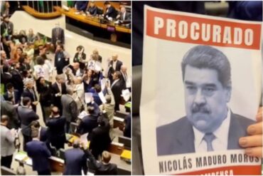 “¡Asesino, asesino, asesino!”: legisladores en la Cámara de Diputados de Brasil aprobaron una moción en rechazo a la visita de Maduro (+Videos)