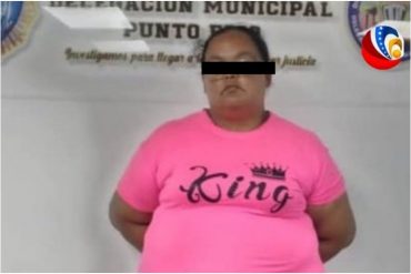 Detenida mujer en Falcón que se hacía pasar por funcionaria del Cicpc para amenazar e intimidar a la comunidad