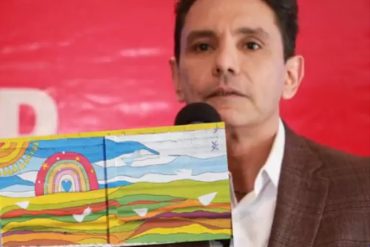 “¿Lo pintaron con las patas? Qué cosa tan horrible”: alcalde Paraqueima humilló a los niños asperger que hicieron un colorido mural en El Tigre (+Audio +Reacciones)