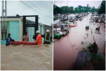 Más de 1.125 familias han resultado damnificadas luego de las intensas lluvias en Cojedes