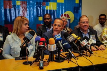 Manuel Rosales participó junto a Delcy Rodríguez en un acto por el Esequibo y reclamó por el “silencio” de la Unión Europea y de la ONU (+Videos)