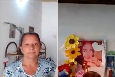 “La asesinaron”, aseguró madre de Nazareth Marín tras la exhumación de los restos de su hija para una segunda autopsia a dos meses del hecho (+Video)