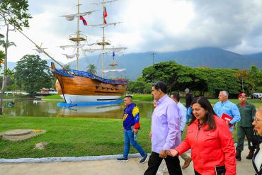 Denuncian que sacaron a todos los visitantes del Parque del Este para que Maduro pudiera lanzarse un paseo con “Cilita” (+Imágenes)