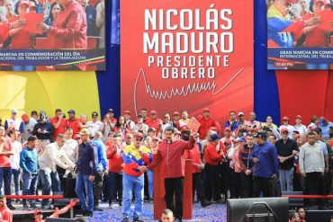 Maduro llamó a «resistir» a los trabajadores en la misma alocución en la que no aumentó el salario mínimo(+Video)