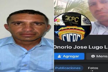 Detenido un hombre en Carabobo que se hacía pasar por Cicpc a través de Facebook