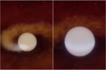 Captan el impactante momento en el que un planeta es devorado por una estrella: es el mismo destino que correrá la Tierra en 5.000 años (+Video)