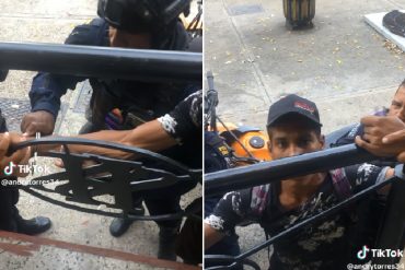 “No soy ningún ladrón”: difunden video de supuesto procedimiento irregular de policías en Carabobo contra hombre que compartía con sus hijos (+Video)