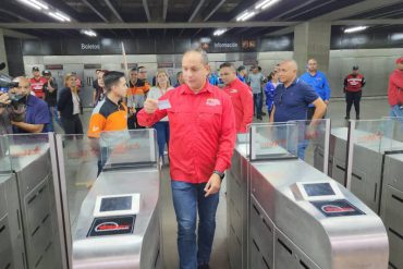 Metro de Caracas instalará en julio torniquetes importados desde Irán y un sistema multimodal de tarjetas de acceso (+Videos)