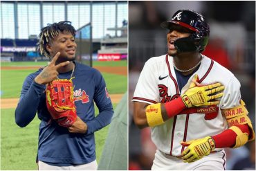 Designado Ronald Acuña como el Jugador del Mes de la Liga Nacional