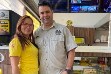 Pareja venezolana se inspiró en su amor por la Gran Sabana para emprender con un restaurante en Chile