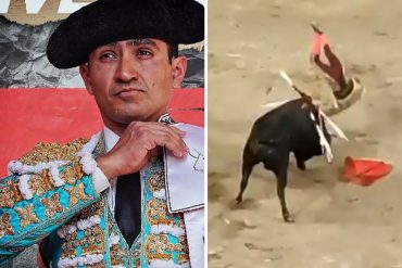 En grave estado torero mexicano Joselito Adame tras fuerte embestida durante corrida (+Imágenes sensibles)