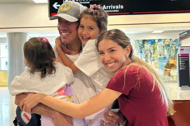 “Después de un mes sin verlas”: Guaidó comparte video de reencuentro con sus hijas en EE.UU. (+Video +Foto)