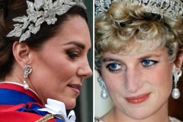 El detalle que no pasó inadvertido en la coronación de Carlos III: La princesa Kate usó unos pendientes de perlas que pertenecieron a Lady Di