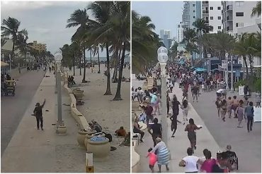 Enfrentamiento a tiros en un paseo playero en Miami dejó nueve personas hospitalizadas: así se vivió el angustiante momento (+Video)