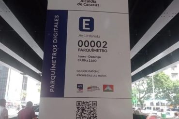 Instalaron parquímetros digitales en zonas Caracas para “regular” estacionamientos en las calles y evitar “aglomeración” de carros: ¿cómo funcionan?