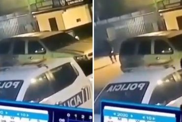 Filtran video del supuesto “fantasma con vestido” que puso a temblar a policías en Carabobo