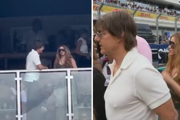 Shakira fue vista compartiendo junto a Tom Cruise en el Gran Premio de Miami (+Videos)