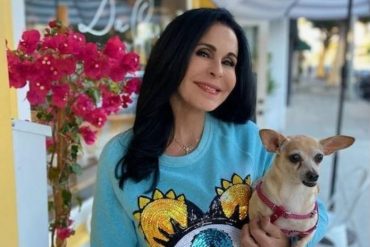 María Conchita Alonso subastará objetos familiares para llevar alimentos y atención médica a animales indefensos en Venezuela