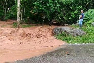 Fuertes lluvias en Táchira causaron la anegación de más de 20 viviendas, carreteras y cultivos durante el fin de semana (+Video)