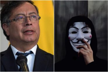 “No estaría tan tranquilo, señor presidente”: Anonymous amenaza a Petro en medio de escándalo que involucra a exembajador en Venezuela