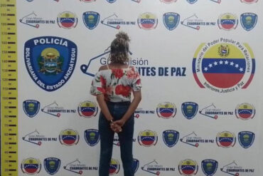 Detenida mujer en Anzoátegui por amarrar a su hija de siete años de un tubo y propinarle una paliza